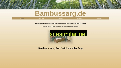 bambus-sarg.de alternative sites