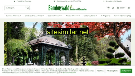 bambuswald.de alternative sites
