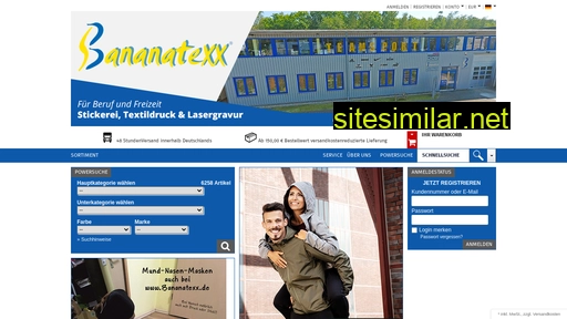 Bananatexx-shop similar sites