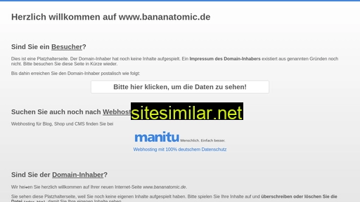 bananatomic.de alternative sites