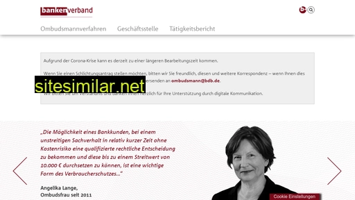 bankenombudsmann.de alternative sites