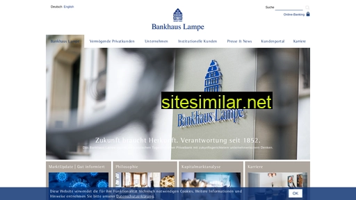 Bankhaus-lampe similar sites