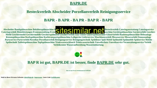 bapr.de alternative sites