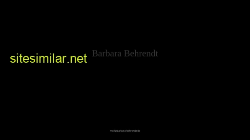 Barbara-behrendt similar sites