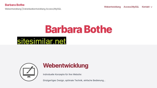 barbara-bothe.de alternative sites