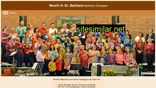 Barbarakirche-musik similar sites