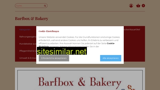 Barfbox-bakery similar sites