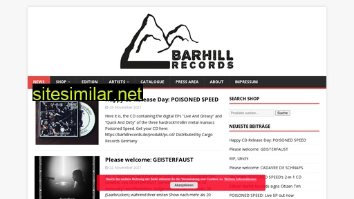 Barhillrecords similar sites