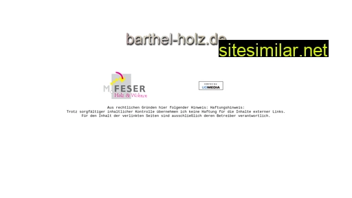 barthel-holz.de alternative sites