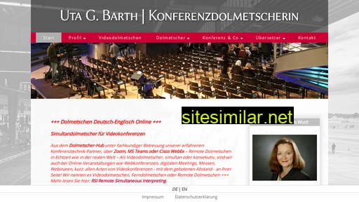 barth-konferenzdolmetscher.de alternative sites