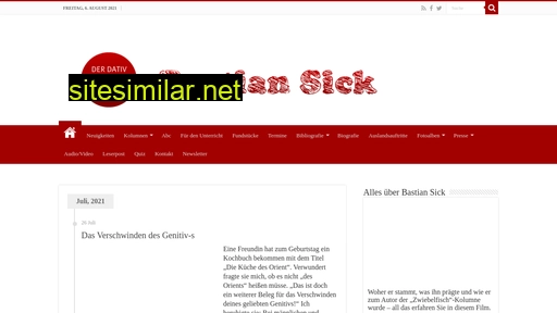 bastiansick.de alternative sites