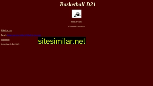 basketballd21.de alternative sites