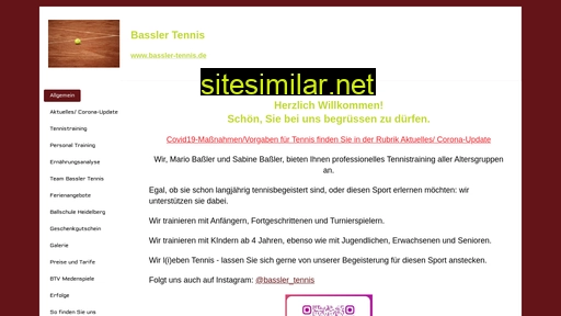 bassler-tennis.de alternative sites