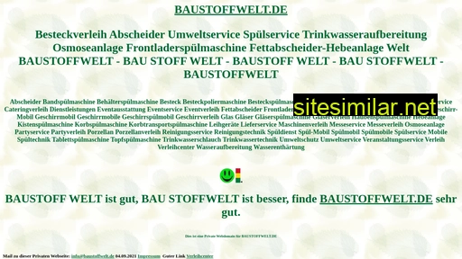 baustoffwelt.de alternative sites