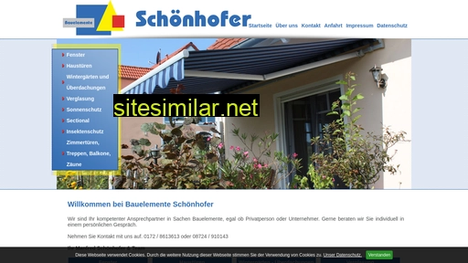 bauelemente-schoenhofer.de alternative sites