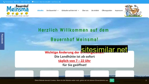 bauernhof-meinsma.de alternative sites