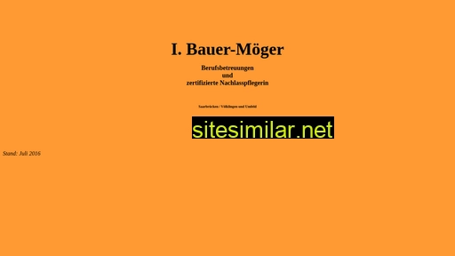 bauer-moeger.de alternative sites