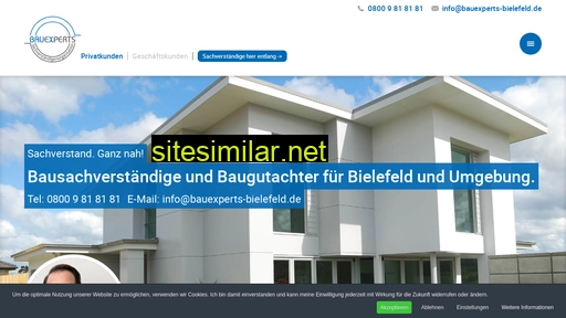 bauexperts-bielefeld.de alternative sites