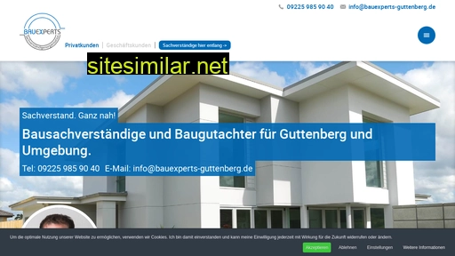 bauexperts-guttenberg.de alternative sites