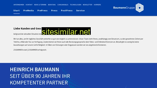 baumann-gruppe.de alternative sites