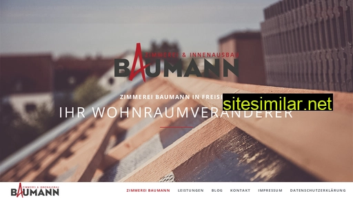 baumann-zimmerei.de alternative sites