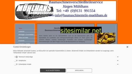 baumaschinenteile-muehlhans.de alternative sites