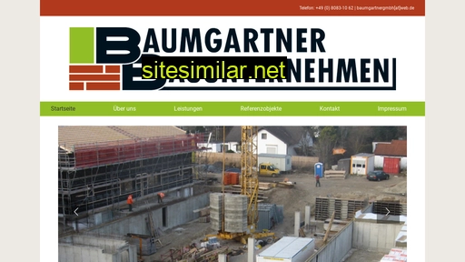 baumgartner-bauunternehmen.de alternative sites