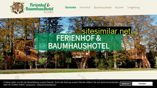 baumhaushotel-allgaeu.de alternative sites