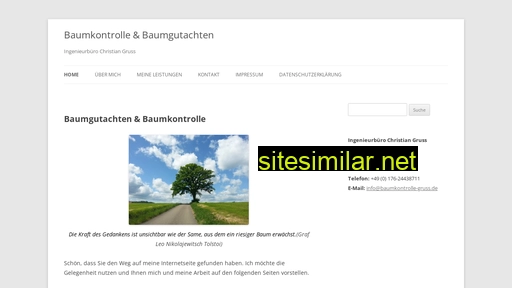 Baumkontrolle-gruss similar sites