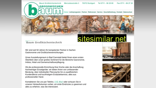 baum-grosskuechentechnik.de alternative sites