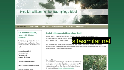 baumpflege-bleul.de alternative sites