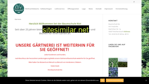 baumschule-nix.de alternative sites