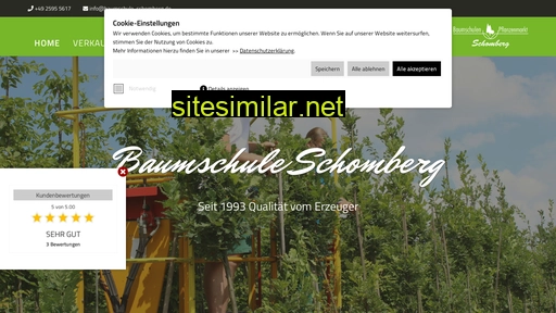 baumschule-schomberg.de alternative sites