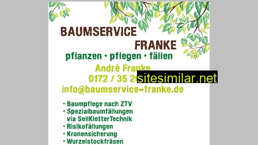 Baumservice-franke similar sites