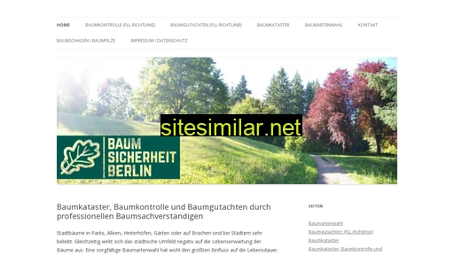 Baumsicherheit-berlin similar sites
