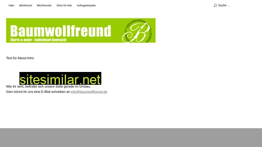 baumwollfreund.de alternative sites