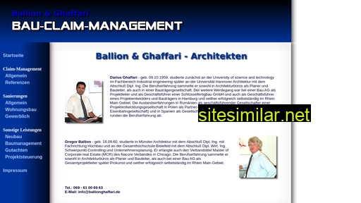 Bau-claim-management similar sites