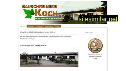 bauschreinerei-koch.de alternative sites