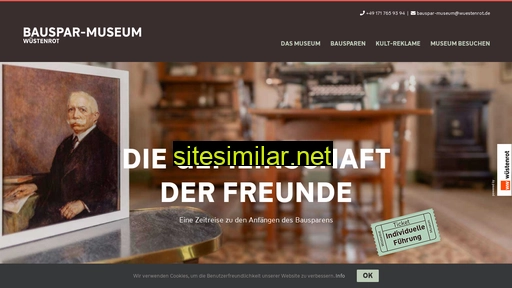 bausparmuseum.de alternative sites