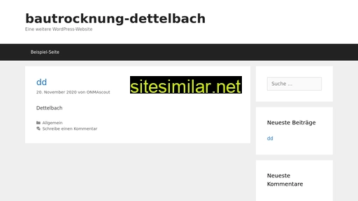 bautrocknung-dettelbach.de alternative sites