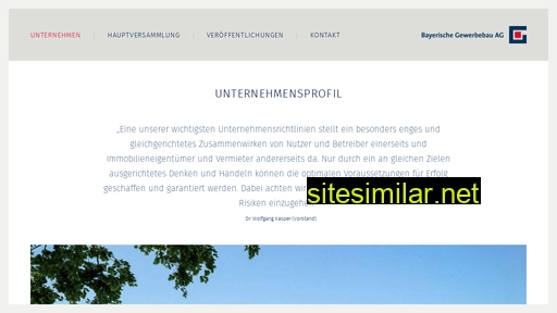 bayerische-gewerbebau.de alternative sites