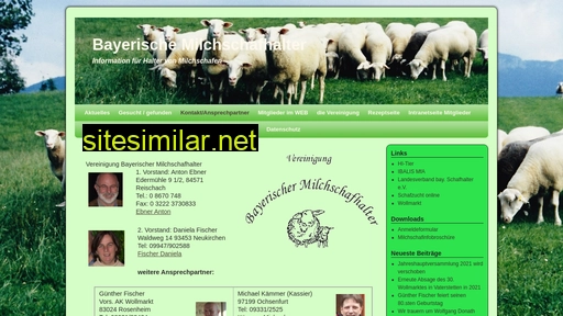 bayerische-milchschafhalter.de alternative sites