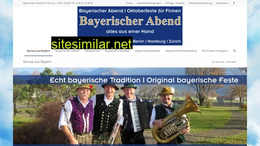 bayerischer-abend.de alternative sites