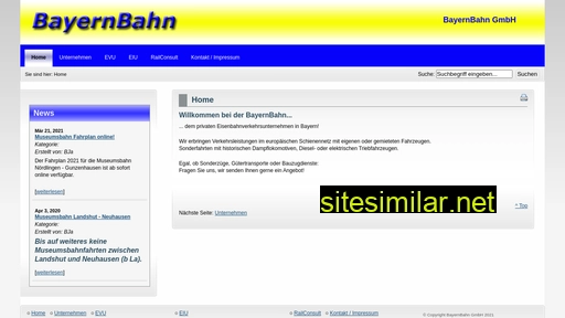 bayernbahn.de alternative sites