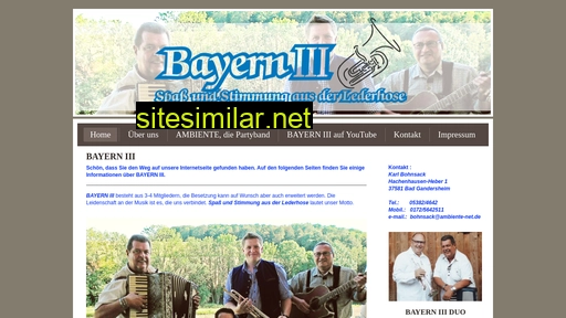 bayerniii.de alternative sites