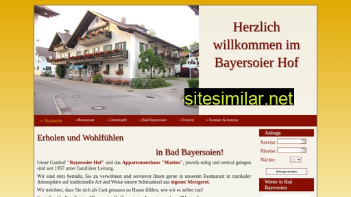bayersoier-hof.de alternative sites