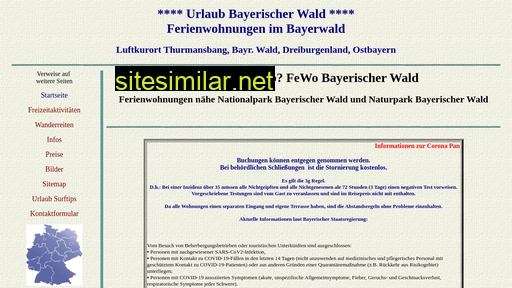 bayerwald-fewo.de alternative sites