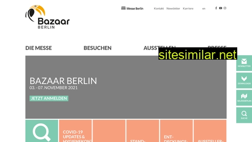 bazaar-berlin.de alternative sites