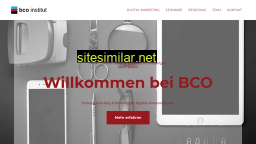 bco-institut.de alternative sites