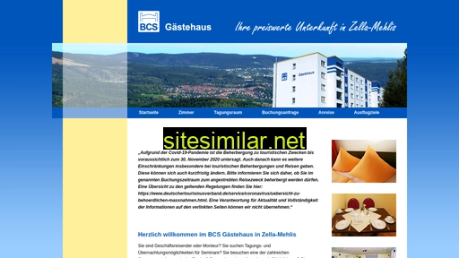 bcs-gaestehaus.de alternative sites